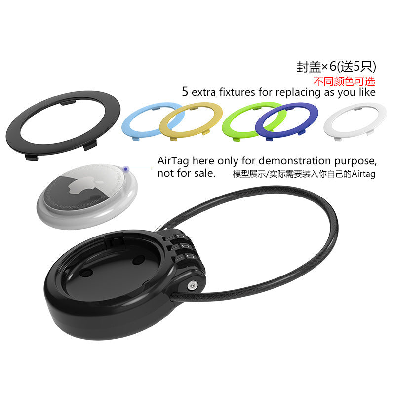 Applicable AirTag All-inclusive Drop-resistant Anti-loss Alarm Device Protective Case