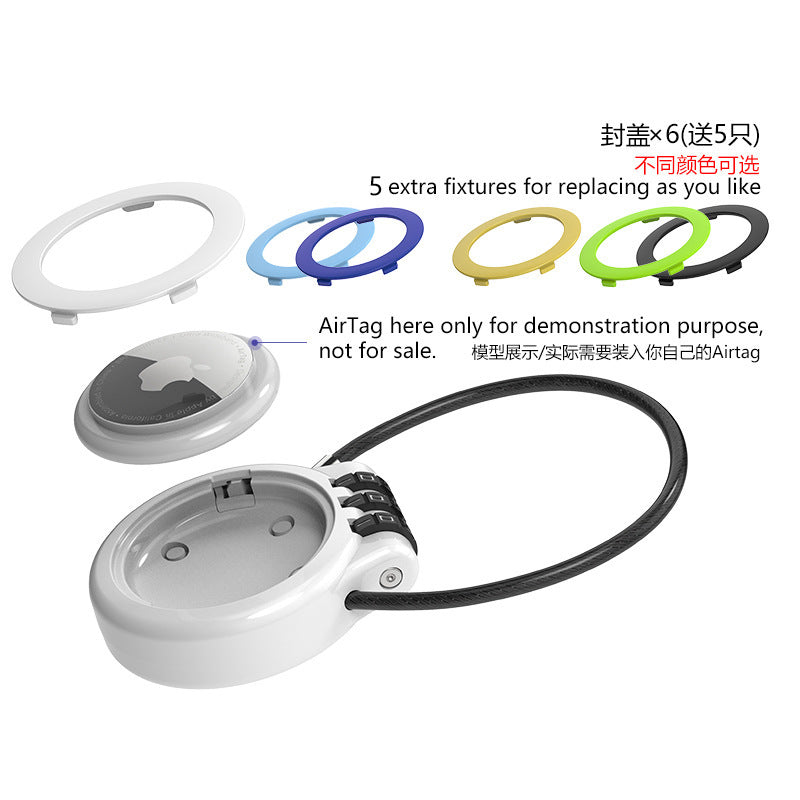 Applicable AirTag All-inclusive Drop-resistant Anti-loss Alarm Device Protective Case