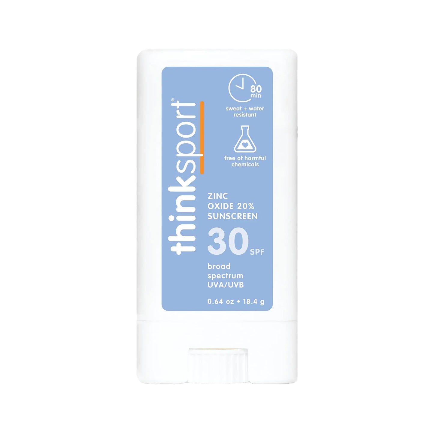 Thinksport SPF 30 Face & Body Mineral Sunscreen Stick