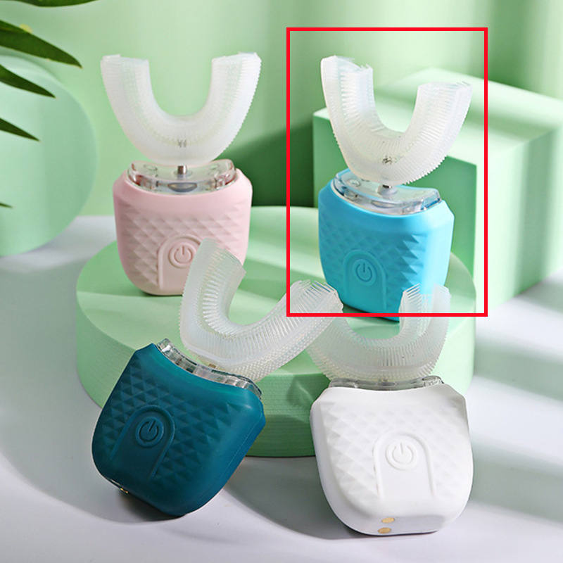 USB U-Type sonic toothbrush with silicone whitening mouthpiece – Portable Panda