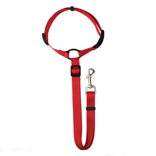 Pet Car Safety Leash – Adjustable Nylon Dog Seat Belt Harness for Car Travel